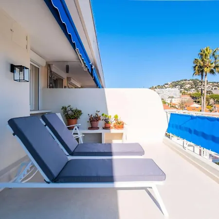 2p Avec Terrasse Vue & Parking, 2min Des Plages - 2p Avec Terrasse Vue & Parking, 2min Des Plages Mae-2063