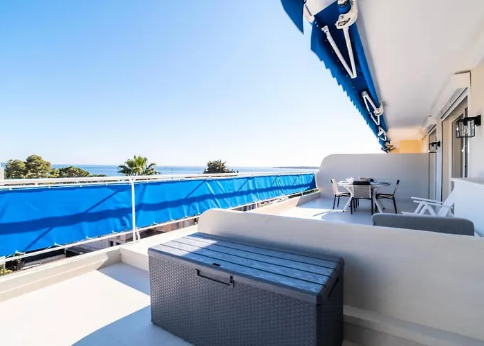 2p Avec Terrasse Vue & Parking, 2min Des Plages - 2p Avec Terrasse Vue & Parking, 2min Des Plages Mae-2063 شقة كان