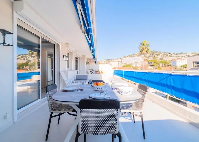 شقة 2p Avec Terrasse Vue & Parking, 2min Des Plages - 2p Avec Terrasse Vue & Parking, 2min Des Plages Mae-2063 كان