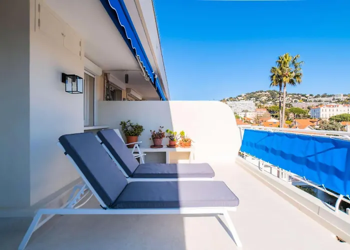 2p Avec Terrasse Vue & Parking, 2min Des Plages - 2p Avec Terrasse Vue & Parking, 2min Des Plages Mae-2063