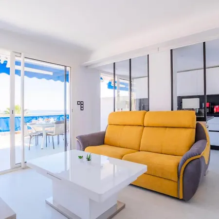 2p Avec Terrasse Vue & Parking, 2min Des Plages - 2p Avec Terrasse Vue & Parking, 2min Des Plages Mae-2063 Lägenhet Cannes